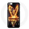Image de Coque pour Iphone 5 Vikings Série Saison 6 logo V Epée de Feu Fond Noir