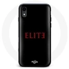 Image de Coque pour Iphone XR Elite Saison 5 Logo Rouge Fond Noir