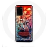 Image de Coque pour Samsung Galaxy S11 Plus Stranger Things Teaser Saison 4 Affiche Personnages Art