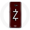 Image de Coque pour Samsung Galaxy A5 Ozark Saison 4 Logo Z Blanc Fond Rouge