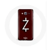 Image de Coque pour Samsung Galaxy A3 Ozark Saison 4 Logo Z Blanc Fond Rouge