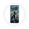 Image de Coque pour Samsung Galaxy A3 Vikings Série Saison 6 Ragnar Lothbrok logo V Epée Gris Fond Brouillard