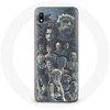 Image de Coque pour Samsung Galaxy A10 Game of Thrones Saison 8 Le Trône de Fer Affiche Personnages Fond Gris