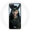 Image de Coque pour Samsung Galaxy A12 Loki Thor Ragnarok avec Casque Saison 1