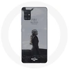 Image de Coque pour Samsung Galaxy A71 Game of Thrones Saison 8 Daenerys Targaryen feu et sang Le Trône de Fer Logo Gris