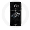 Image de Coque pour Samsung Galaxy S7 Edge Game of Thrones Saison 8 Le Trône de Fer La maison Stark Logo L'hiver arrive