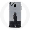 Image de Coque pour Samsung Galaxy S4 Game of Thrones Saison 8 Daenerys Targaryen feu et sang Le Trône de Fer Logo Gris
