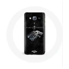 Image de Coque pour Samsung Galaxy J3 Game of Thrones Saison 8 Le Trône de Fer La maison Stark Logo L'hiver arrive