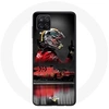 Image de Coque pour Samsung Galaxy A22 4G Formule 1 Sebastian Vettel Pilote automobile F1 Rouge