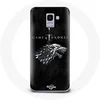 Image de Coque pour Samsung Galaxy A6 2018 Game of Thrones Saison 8 Le Trône de Fer La maison Stark Logo L'hiver arrive