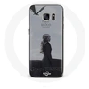 Image de Coque pour Samsung Galaxy S6 Game of Thrones Saison 8 Daenerys Targaryen feu et sang Le Trône de Fer Logo Gris