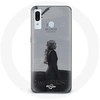 Image de Coque pour Samsung Galaxy A40 Game of Thrones Saison 8 Daenerys Targaryen feu et sang Le Trône de Fer Logo Gris