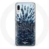 Image de Coque pour Samsung Galaxy A20 Game of Thrones saison 8 Episode 1 Le Trône de Fer Personnages logo Gris