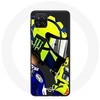 Image de Coque pour Samsung Galaxy A22 4G Valentino Rossi motoGP Pilote de vitesse