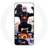 Image de Coque pour Xiaomi Redmi Note 11S Formule 1 Max Verstappen Pilote automobile F1 noir rouge et jaune