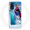 Image de Coque pour Xiaomi Redmi Note 11 4G La Reine Des Neiges Elsa Anna Olaf