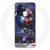 Image de Coque pour Xiaomi Redmi Note 11S Formule 1 Pierre Gasly Pilote automobile F1 Rouge Bleu