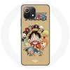 Image de Coque pour Xiaomi Mi 11 Lite One piece Manga Equipage du Chapeau de Paille