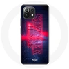 Image de Coque pour Xiaomi Mi 11 Lite Stranger Things Logo Transparent Saison 4 Bande annonce 2022