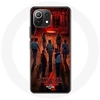 Image de Coque pour Xiaomi Mi 11 Lite Stranger Things Affiche Equipages Fan Art Saison 4