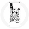 Image de Coque pour Xiaomi Redmi Note 10 5G One Piece Manga affiche de recherche Blanche