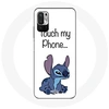 Image de Coque pour Xiaomi Redmi Note 10 5G Lilo et Stitch mignon Fond blanc