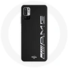 Image de Coque pour Xiaomi Poco M3 Pro Amg Logo Carbone Texture