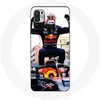 Image de Coque pour Xiaomi Redmi Note 10T 5G Formule 1 Max Verstappen Pilote automobile F1 noir rouge et jaune