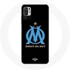 Image de Coque pour Xiaomi Poco M3 Pro Logo Olympique de Marseille Fond Noir