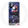 Image de Coque pour Xiaomi Redmi Note 10T 5G Formule 1 Pierre Gasly Pilote automobile F1 Rouge Bleu