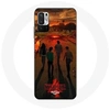 Image de Coque pour Xiaomi Redmi Note 10 5G Stranger Things Saison 4 Affiche Art Equipages de la Nouvelle Théorie