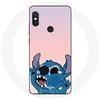 Image de Coque pour Xiaomi Redmi Note 5 Pro Stitch le Nez en l'air fond rose