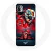 Image de Coque pour Xiaomi Poco M3 Pro Formule 1 Sebastian Vettel Pilote F1 Rouge