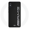 Image de Coque pour Xiaomi Redmi Note 5 AI Dual Camera Amg Logo Carbone Texture