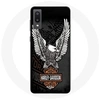 Image de Coque pour Samsung Galaxy A02 Harley Davidson aigle logo