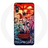 Image de Coque pour Xiaomi Redmi Note 5 AI Dual Camera Stranger Things Teaser Saison 4 Affiche Personnages Art