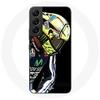 Image de Coque pour Samsung Galaxy S22 Valentino Rossi Numéro 46 Pilote de vitesse moto