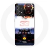 Image de Coque pour Samsung Galaxy A52 Formule 1 Max Verstappen Pilote de F1 noir rouge et jaune