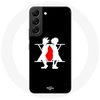 Image de Coque pour Samsung Galaxy S21 FE Hunter x Hunter Manga Logo Noir