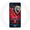 Image de Coque pour Samsung Galaxy A51 5G Formule 1 Sebastian Vettel Pilote F1 Rouge