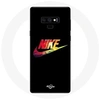 Image de Coque pour Samsung Galaxy Note 9 Nike Logo Couleur fond noir
