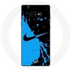 Image de Coque pour Samsung Galaxy Note 9 Nike Logo Bleu et Noir