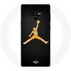 Image de Coque pour Samsung Galaxy Note 9 Air Michael Jordan Logo Jaune