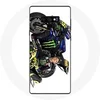 Image de Coque pour Samsung Galaxy Note 9 Valentino Rossi Pilote de vitesse fond blanc