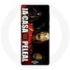 Image de Coque pour Samsung Galaxy Note 9 La casa de papel Masques de Dali