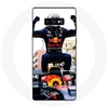 Image de Coque pour Samsung Galaxy Note 9 Formule 1 Max Verstappen Pilote automobile F1 noir rouge et jaune