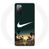 Image de Coque pour Samsung Galaxy S20 FE Nike logo palmier miami