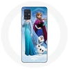 Image de Coque pour Samsung Galaxy A51 5G La Reine Des Neiges Elsa Anna Olaf