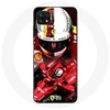 Image de Coque pour Samsung Galaxy A22 5G Formule 1 Sebastian Vettel F1 Rouge
