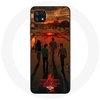 Image de Coque pour Samsung Galaxy A22 5G Stranger Things Saison 4 Affiche Art Equipages de la Nouvelle Théorie